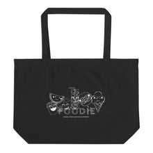Load image into Gallery viewer, Large Eco Tote | Foodie Tote

