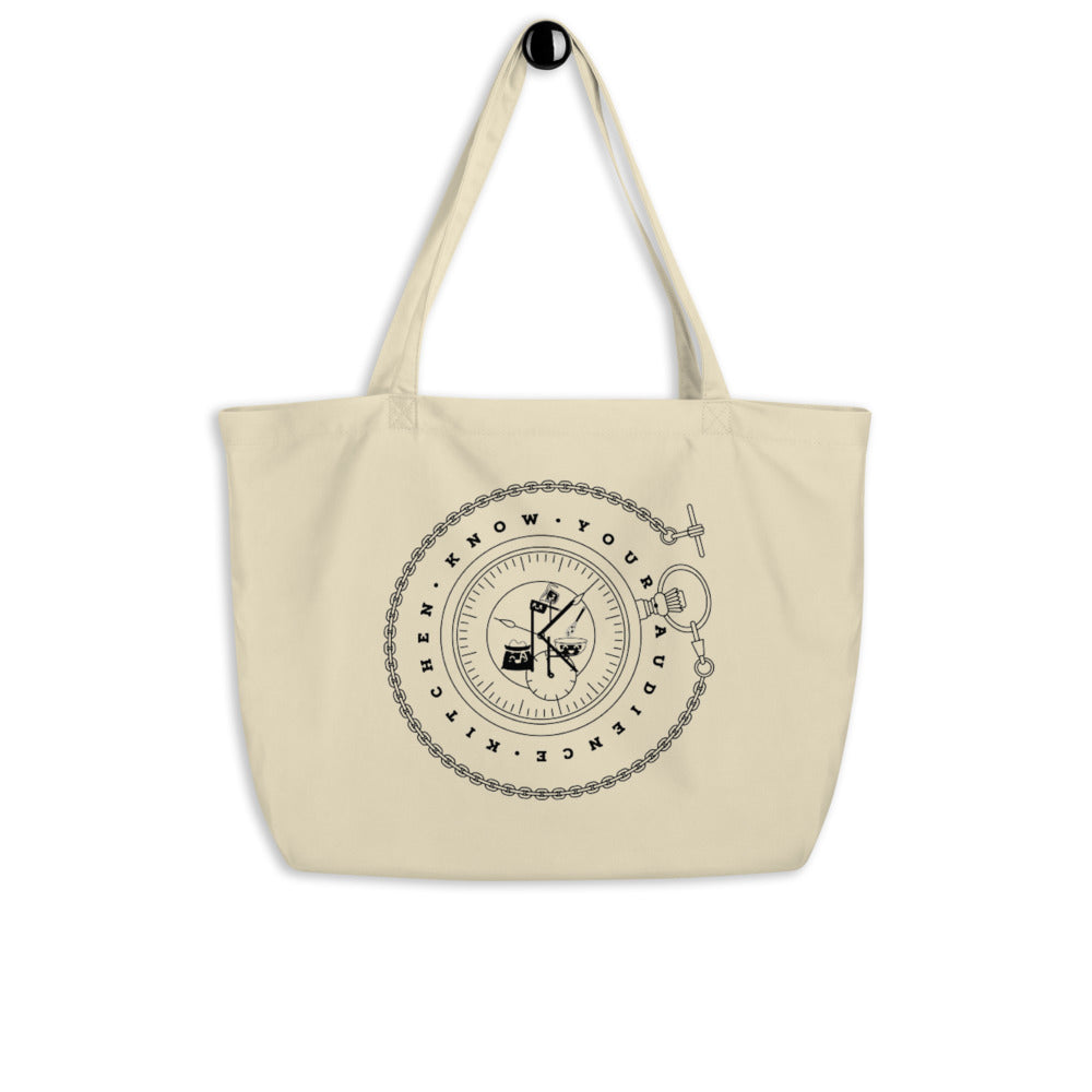 Large Eco Tote | Know Your Audience Kitchen Tote